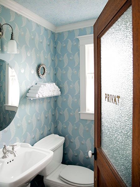 How To Make A Big Statement In A Small Bathroom