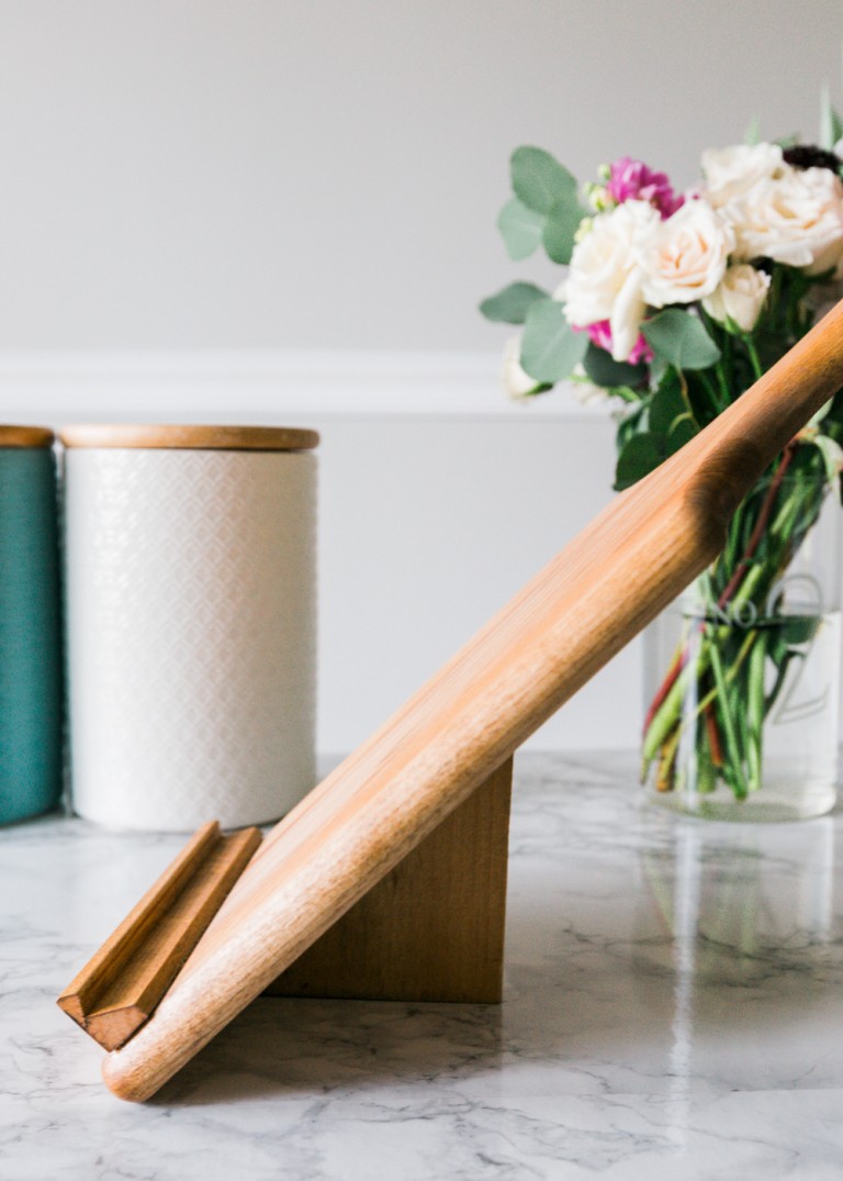 DIY Kitchen Tablet Holder – East & Lane