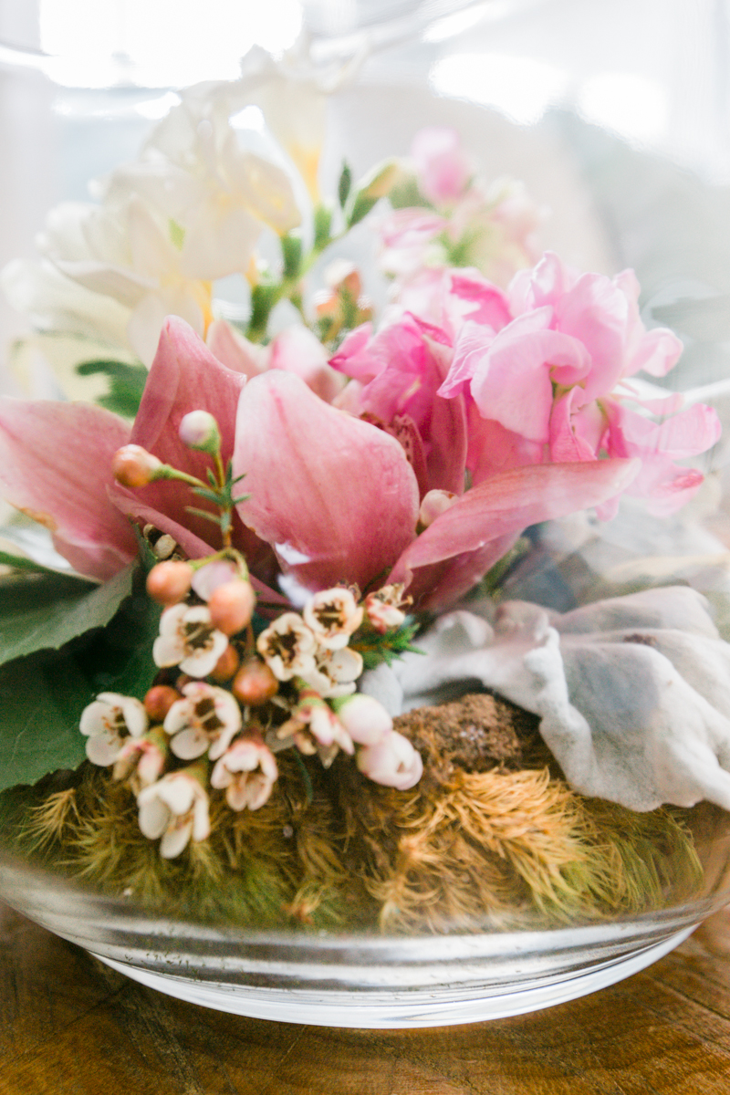 DIY Magnolia In Fish Bowl, Floral Decoration & Gift Ideas