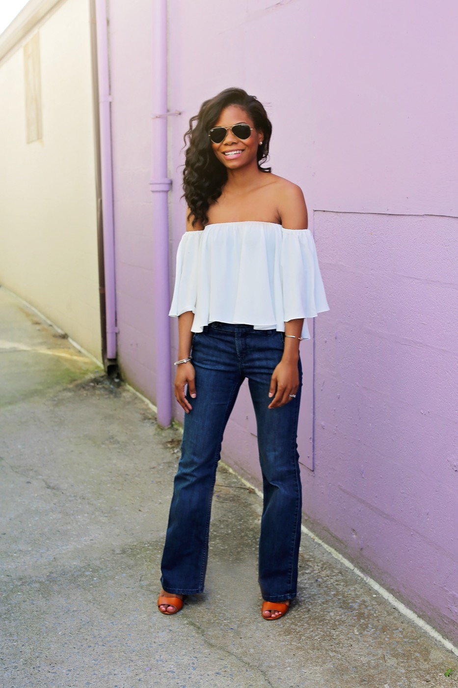 The Perfect Off the Shoulder Top