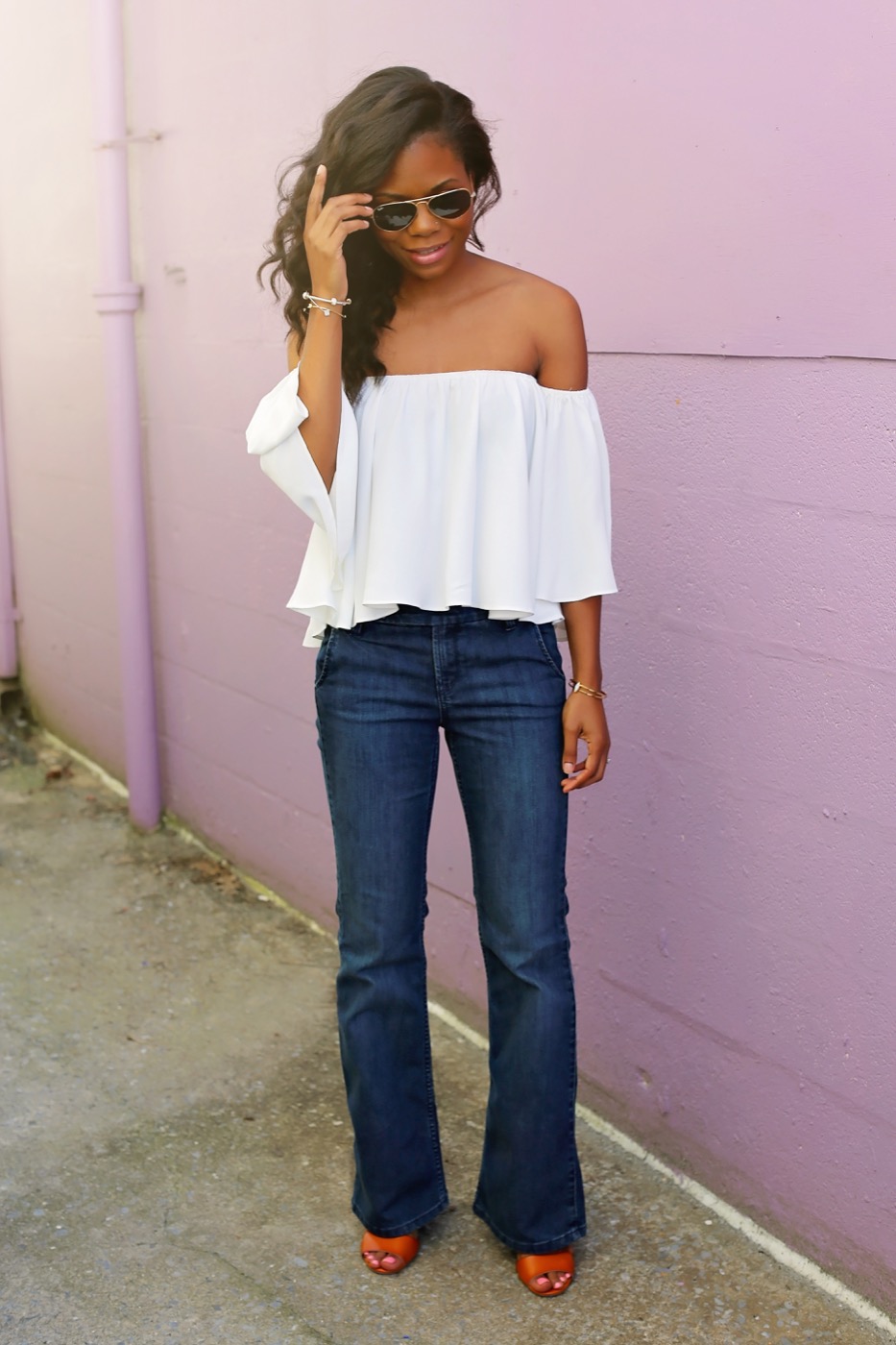 The Perfect Off the Shoulder Top